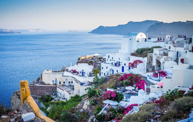 Santorini Coastline